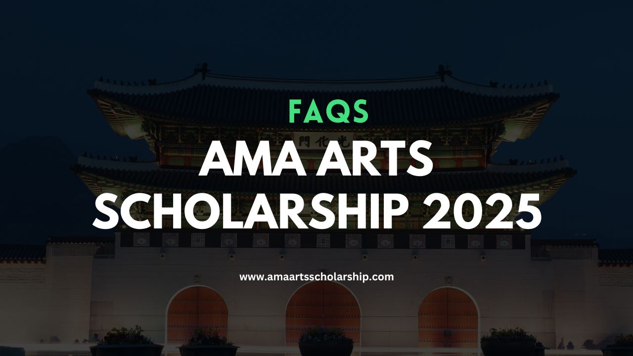 AMA Arts Scholarship FAQs